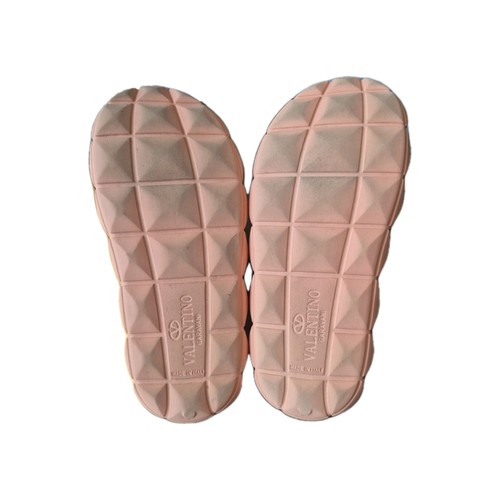 Valentino Garavani Peach Slides / Sliders Roman Stud Rockstud UK 5.5 (EU 38-39) - Picture 9 of 11