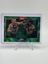 2025 Topps Chrome Sapphire UFC Petr Yan Green /75 #116