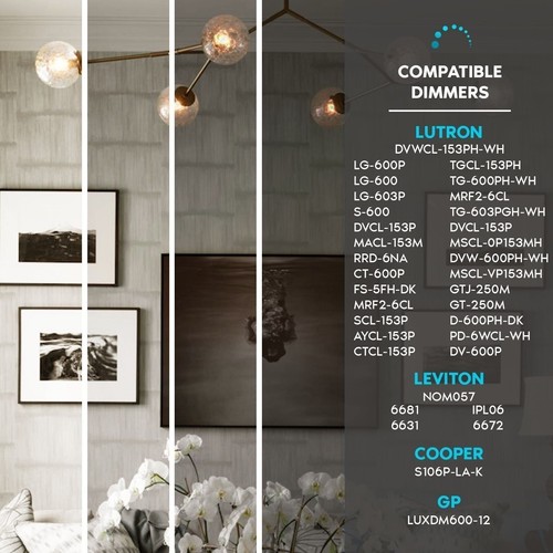 Luxrite T6 T6.5 Edison LED Bulb 5W 3000K Soft White Dimmable 500LM E12 6-Pack - Picture 5 of 7