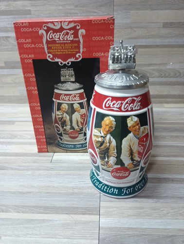 1999 Coca-Cola Historical Slogans Stein Series, 2nd in series, #3442 of 25000 - Picture 1 of 6
