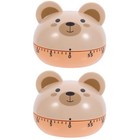 2 stücke Praktische Zeiterinnerung Kinder Timer Chic Time Management Tool Khaki