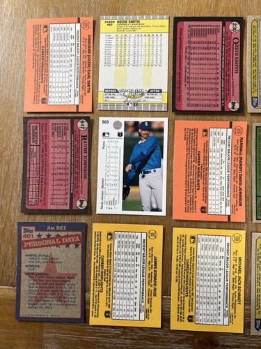 Baseball HOF LOT (19 cards) 1979-1992 Topps/Fleer/Donruss/Upper Deck/Pinnacle - Picture 5 of 8