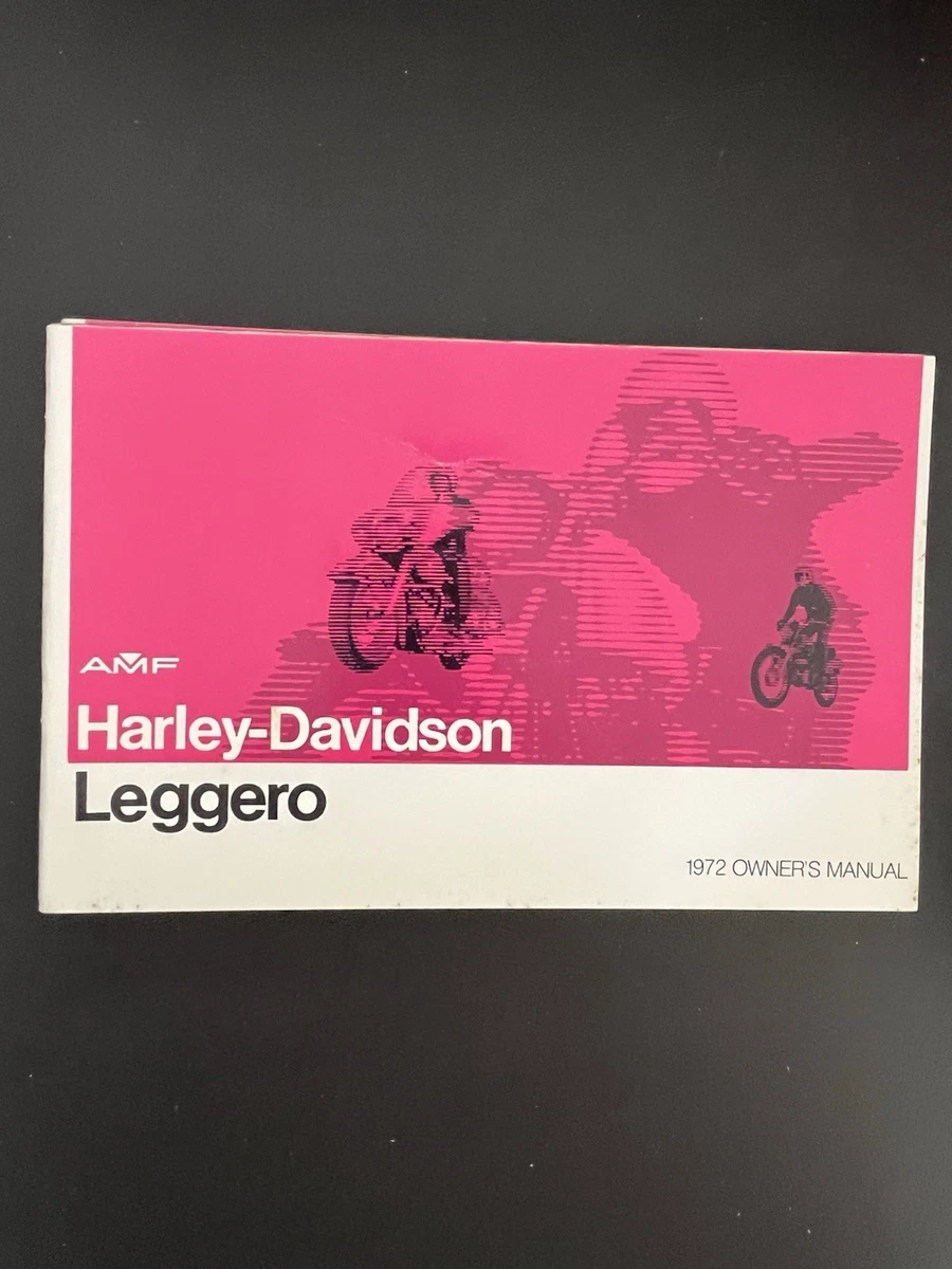 Harley-Davidson 1972 Year Motorcycle Repair Manuals & Literature