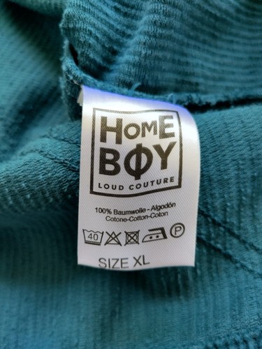 Home Boy Cordhemd XL blau - Bild 10 von 12