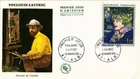 Dr Jim Stamps France 1965 Toulouse Lautrec First Day Cover Thermographed