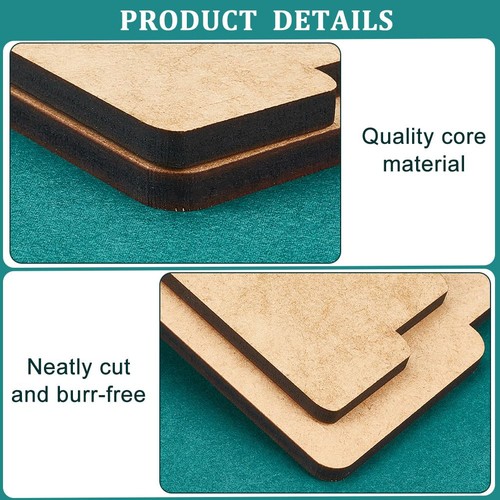 2Pcs Ribbon Measuring Board 10" 12" 13" 14" Ribbon Tail Board Craft Board MDF... - Picture 4 of 6