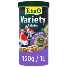 Tetra Pond Variety Sticks Fish Food for All Pond Fish - Koi, Goldfish, Carp Diet