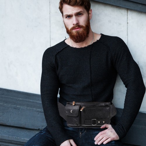 Zaino da uomo 1 pezzo borsa sportiva sul petto borsa casual tracolla zaino da uomo - Foto 12 di 12