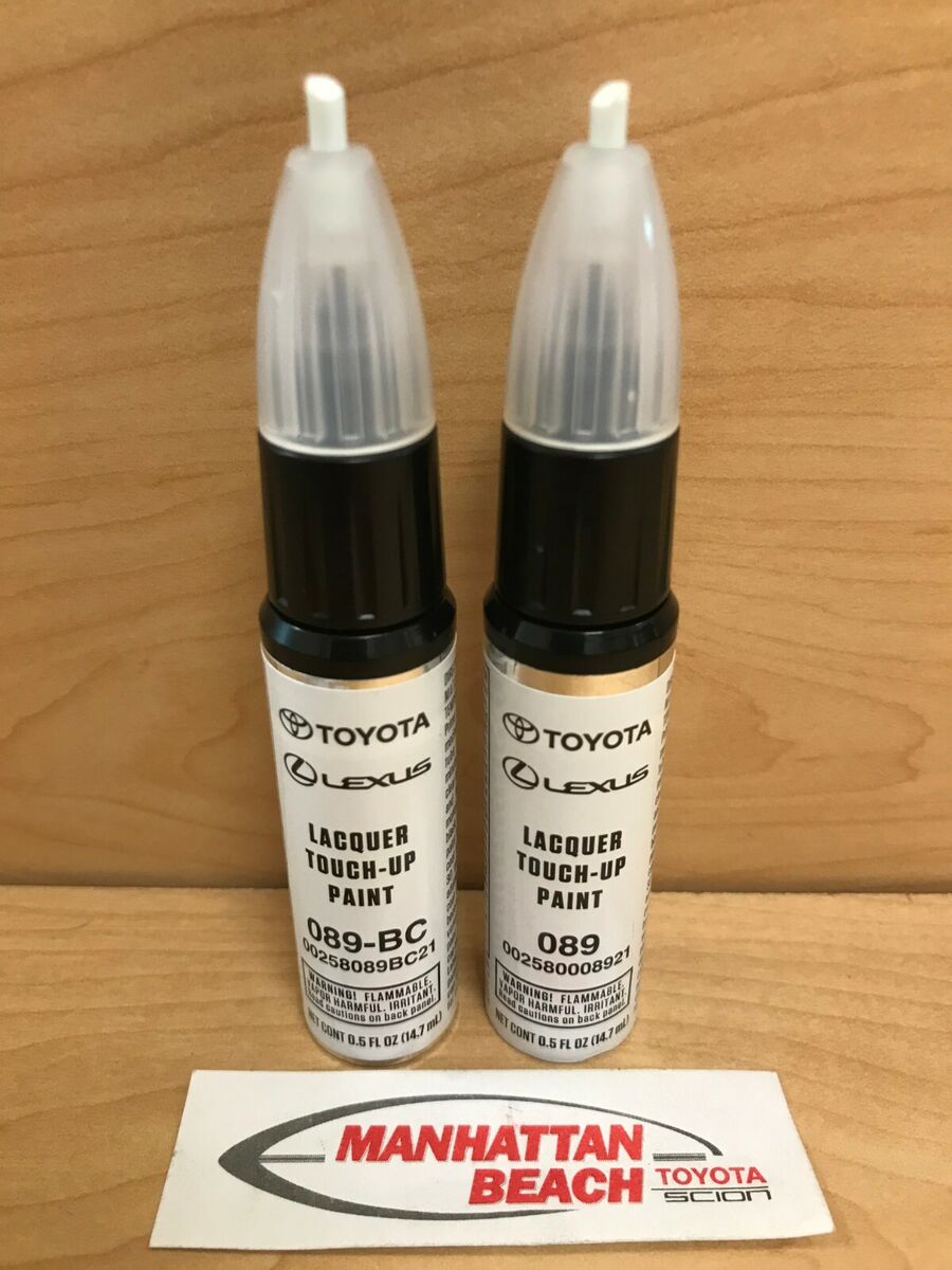 GENUINE TOYOTA Wind Chill Pearl TOUCH-UP PAINT CODE 089 OEM GENUINE TOYOTA Wind Chill Pearl TOUCH-UP PAINT CODE 089 OEM