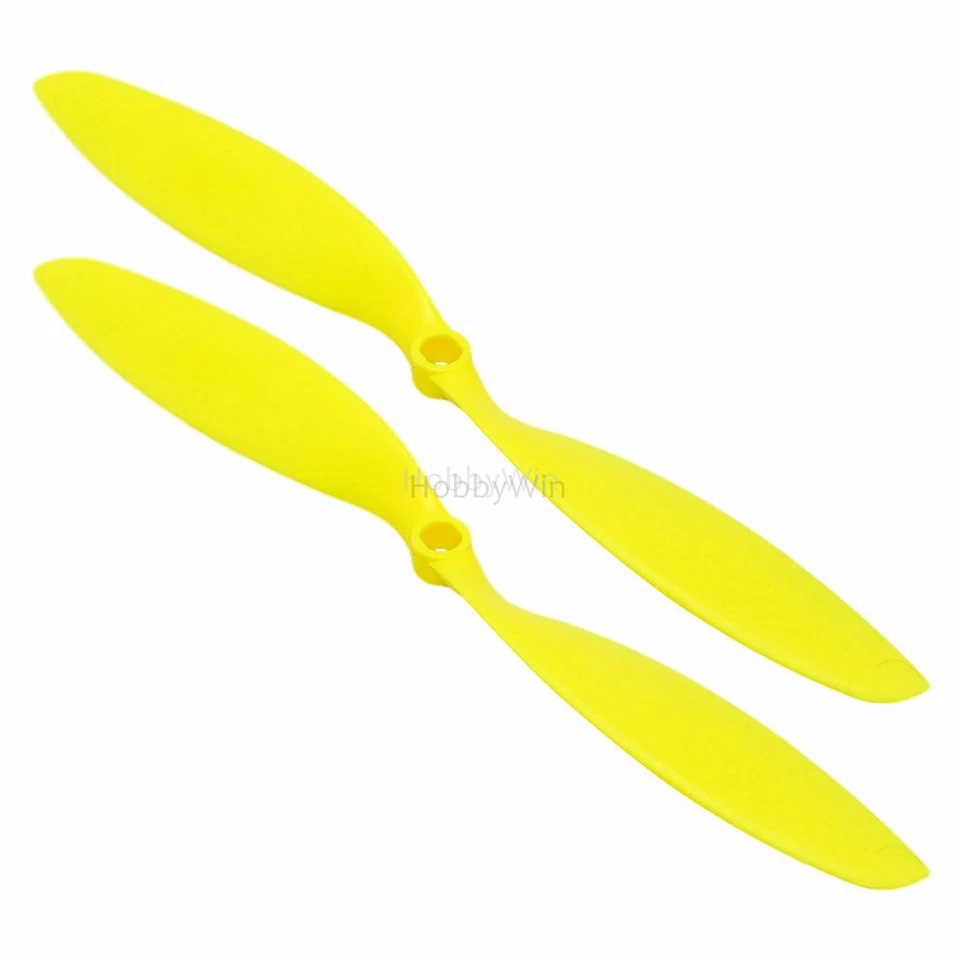 HobbyLord ST-550C-029 Yellow Propeller 1038 Cw 2PCS for RC Quadcopter FPV Drone - Image 3 of 4
