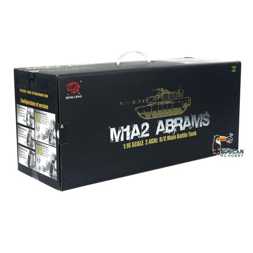 2.4Ghz Henglong 7.0 1/16 Plastic M1A2 Abrams RTR RC Tank 3918 W/ 360° Turret - Picture 18 of 18
