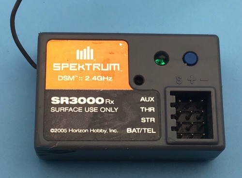 SPEKTRUM SR3000 RX RECEIVER 2 CHANEL 2.4 GHZ