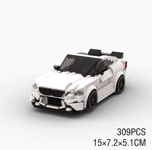 BMW M2 | Weiß | Bausteine Set MOC - 309 Teile UK - Bild 8 von 8