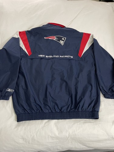 Vintage Reebok New England Patriots Windbreaker Jacket Size XL New - Picture 14 of 16