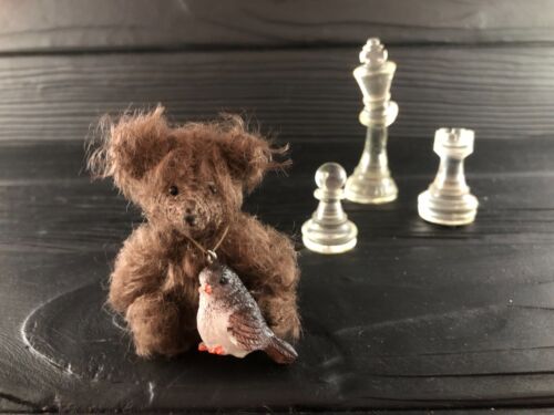 brown artist teddy bears