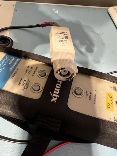 Sonda osciloscopio diferencial Tektronix P5205 100 MHz alto voltaje 1,3 kV probada - Imagen 3 de 3