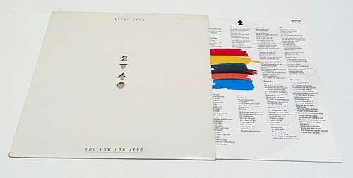 Elton John – Too Low For Zero - 12" Vinyl Album - 1983 - Picture 3 of 5