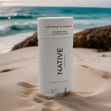 Native Deodorant COCONUT  VANILLA 2.65oz Paraben Free  Aluminum Free NEW