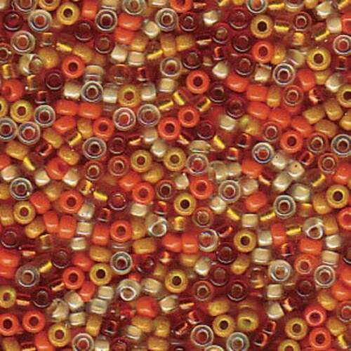 6-406, Miyuki 20g Opaque Orange 6-406, Miyuki 20g Opaque Orange