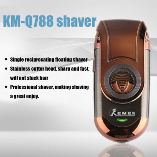Mini Portable Electric Razor for Men USB Rechargeable Shaver Beard Trimmer Gifts - Picture 7 of 12