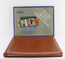 Vintage Pioneer Deluxe Jumbo 20 Magnetic Page Expandable Photo Album NEW in Box