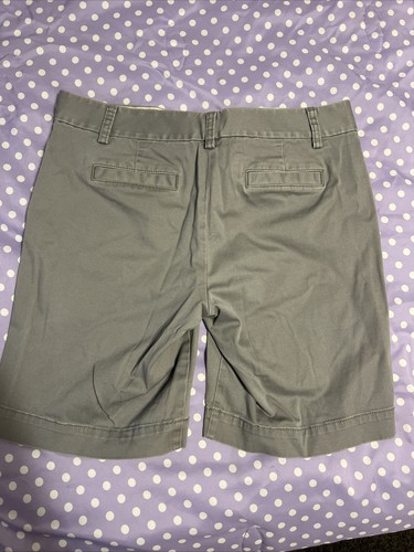 J. Crew Stretch 30-32 grau flach vorne Chino Baumwolle - Bild 4 von 4