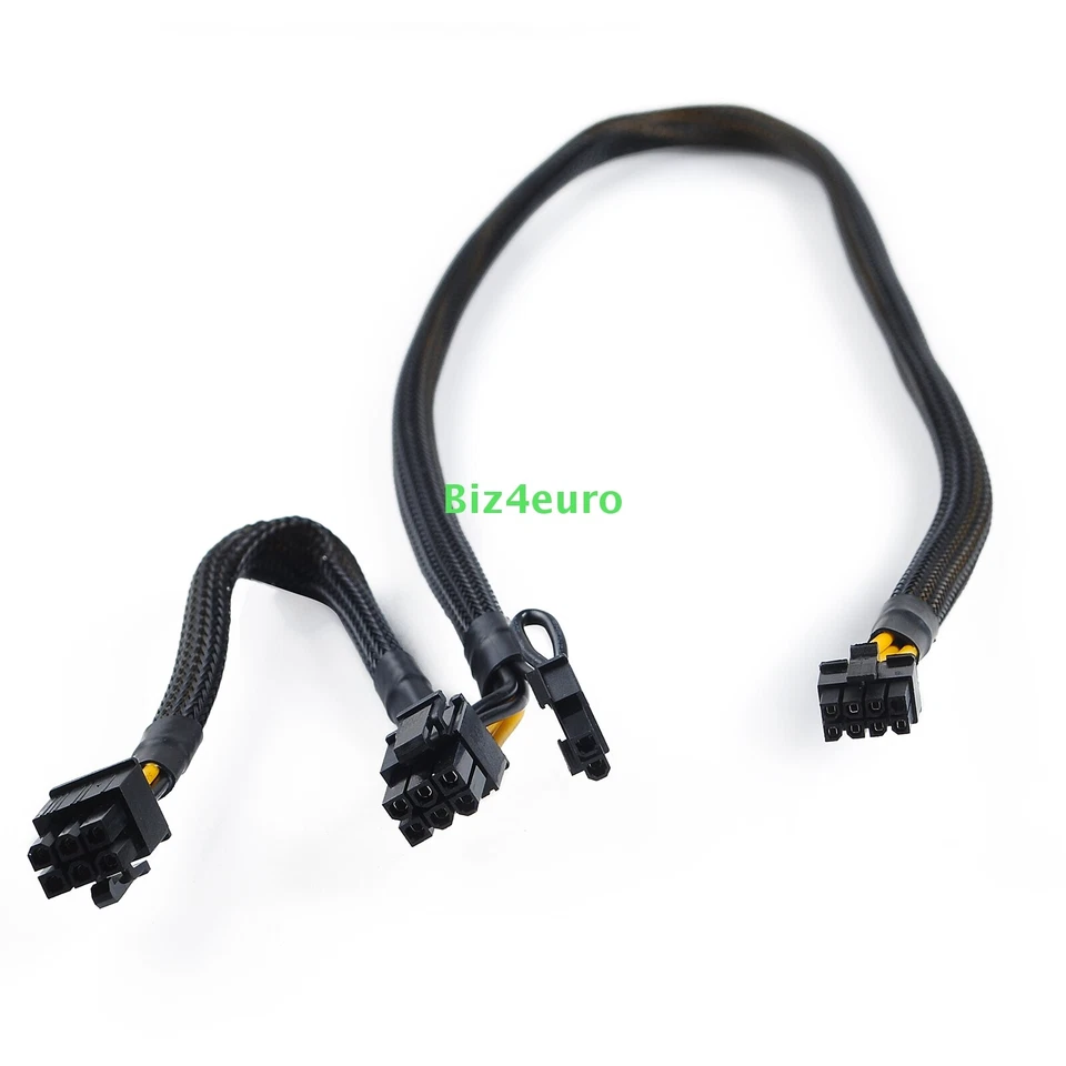 8 Pin auf 6+8 Pin (6+2) GPU Karte Netzteil Kabel für HP ProLiant ML350 G10 Gen10 - Bild 4 von 4