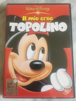 DISNEY DVD ''MEIN HELD MICKY MAUS'' HOLOGRAMM RECHTECK SELTEN