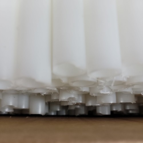 Tubi in plastica all'ingrosso (280 +/-) 1/2 x 10 pollici duri poli artigianato negozio parti idrauliche - Foto 2 di 9