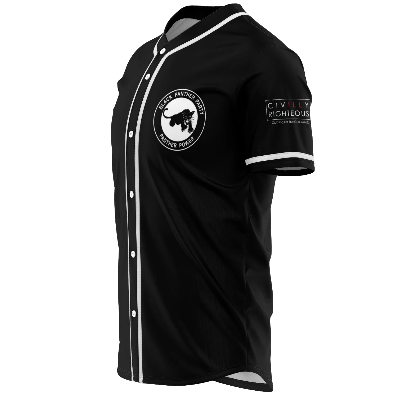bl panther porty - Baseball Jersey