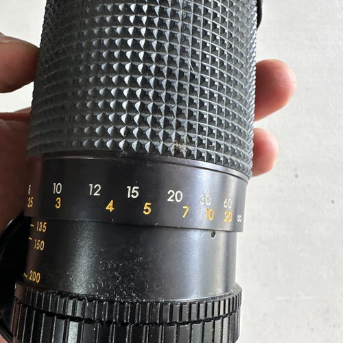 Sears Multicoated 80-200mm f 1:4.0 Auto MACRO ZOOM Lens Pentax K Mount - Picture 5 of 6
