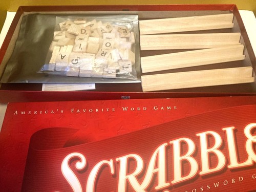 Scrabble Crossword Game Plan A Family Game Night by Parker Brothers - Picture 3 of 5