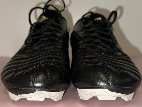 ADIDAS adiPure III 3 HG Black Leather Mens Soccer Cleats Football Size US 10.5 - Picture 2 of 14