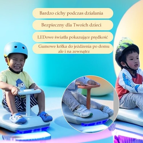 Kidscleancar - elektryczny gokart dla dzieci, samochodzik sprzątający na baterie - Foto 6 di 6