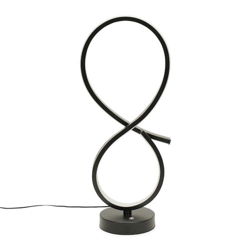 Integrated LED Table Lamp Touch Lamps for Bedroom Living Room Large Light Swirl - 第 9/11 張圖片