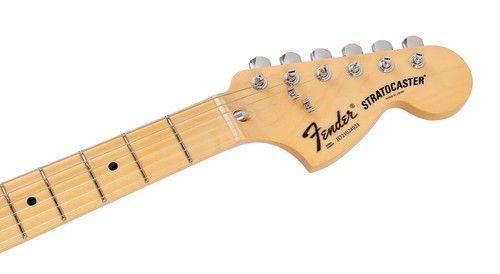 Fender Made in Japan Limited International Color Stratocaster Guitar Yellow - Picture 9 of 10