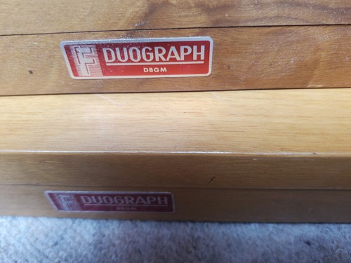 2 X Standardgraph Duograph Beschriftungssystem 50er Jahre Filler & Fiebig - Bild 8 von 8