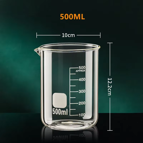 50Ml Glass Measuring Cup Clear Graduatcup Heat-Resistant Beaker Kitchen Baking T - Picture 8 of 11