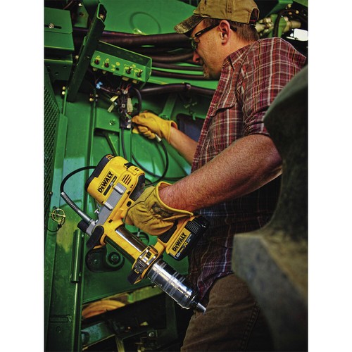DEWALT 20V MAX Li-Ion Grease Gun DCGG571M1 New - Picture 15 of 17