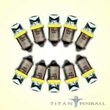 (10 Pack) - 6.3 Volt LED Bulb Concave 44/47 B...
