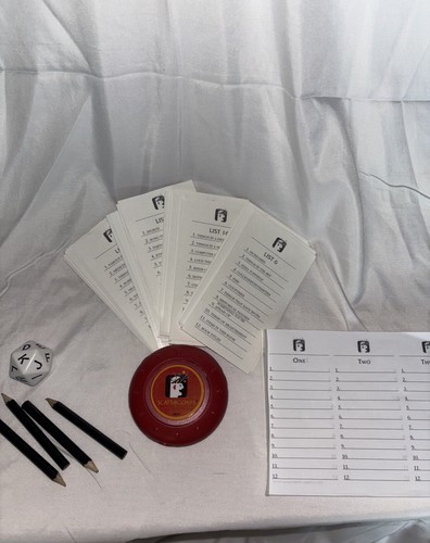 The Game Of Scattergories Parker Brothers Adult 2-6 player -complete - Picture 2 of 2