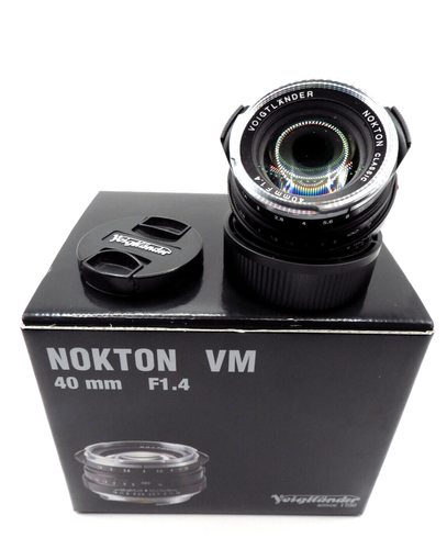 Ottica Voigtlander Nokton VM MC 1:1.4 f= 40mm Attacco Leica M