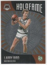 2020-21 Mosaic Holofame #4 Larry Bird HOF Boston Celtics Indiana