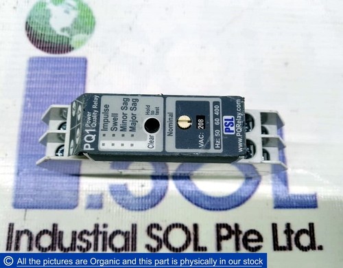 PSL PQ1-010001 Power Quality Relay PSL PQ1 Semiconductor Store Spares
