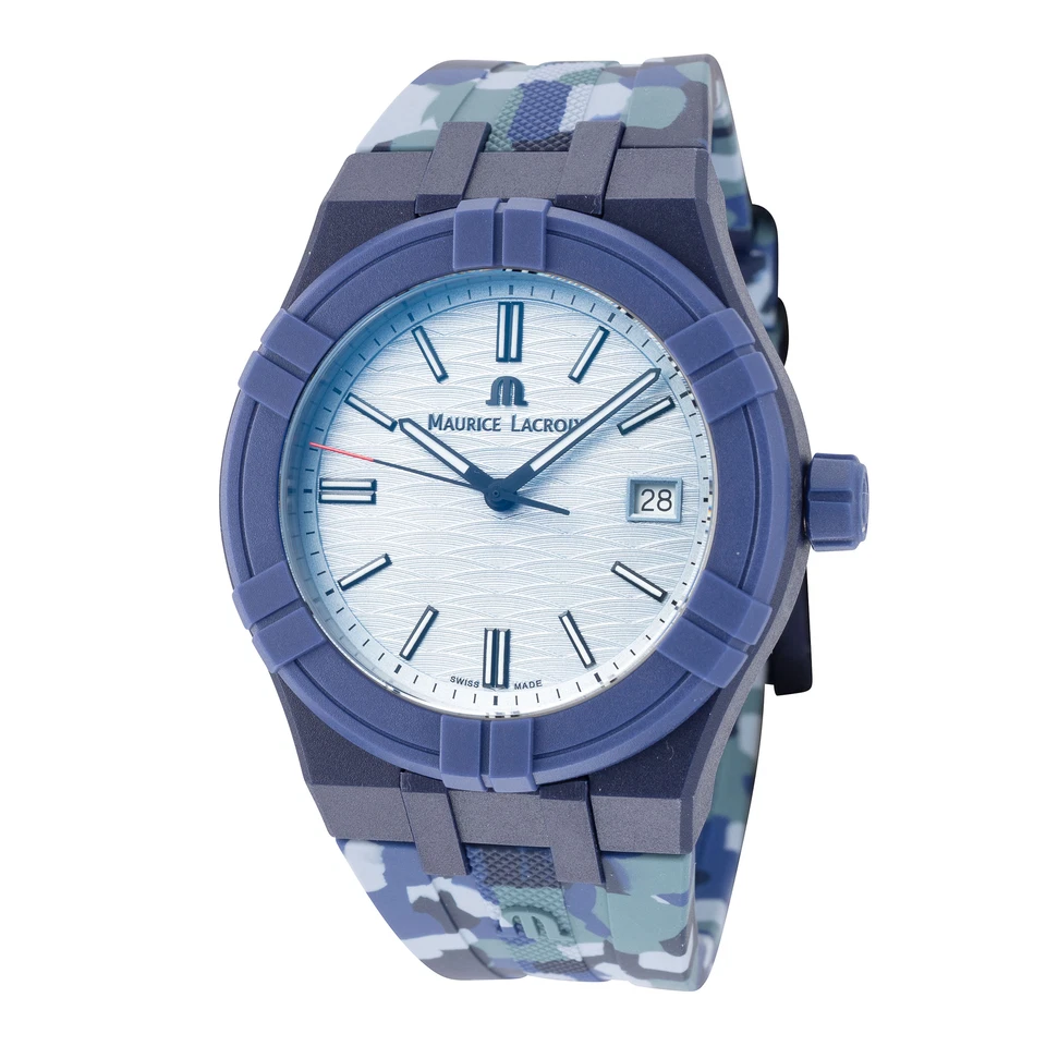 Reloj de cuarzo Maurice Lacroix Aikon #Tide 40 mm para hombre AI2008-B88AZ-000-0