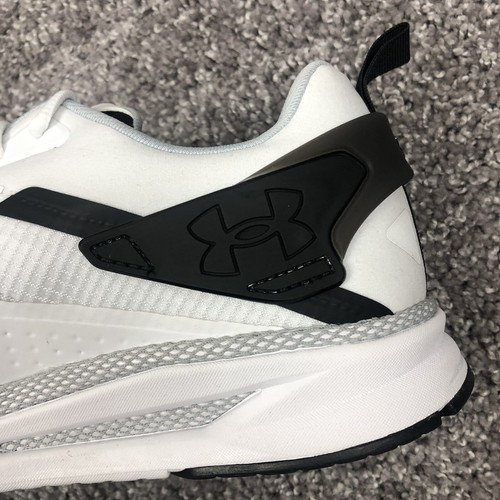 Scarpe da corsa Under Armour Hovr Mega MVMNT CNY da uomo taglia 12,5 bianche 3025354-102 - Foto 15 di 16