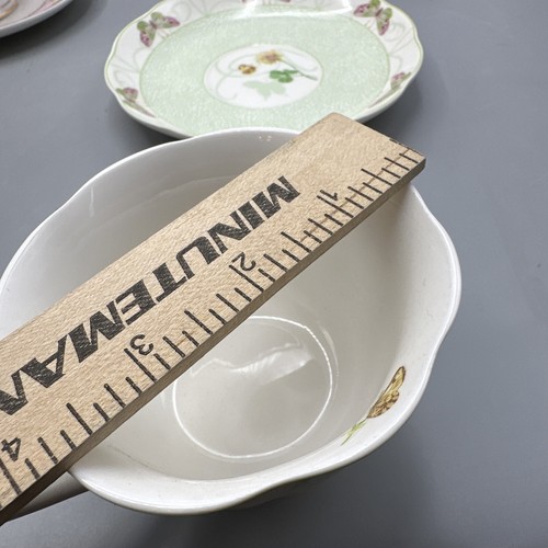 Schönes Grace Teegeschirr Porzellan mintgrün weiß Blumen Teetasse & Untertasse Set Vintage - Bild 10 von 10