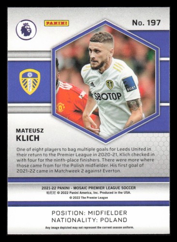 2021-22 Panini Mosaic Premier League Soccer Trading Cards You Pick Choose READ - Picture 59 of 65