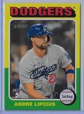 2024 Topps Heritage High Number - Andre Lipcius #699 (RC)