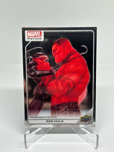 Red Hulk 2022 Upper Deck Marvel Platinum Comics #190